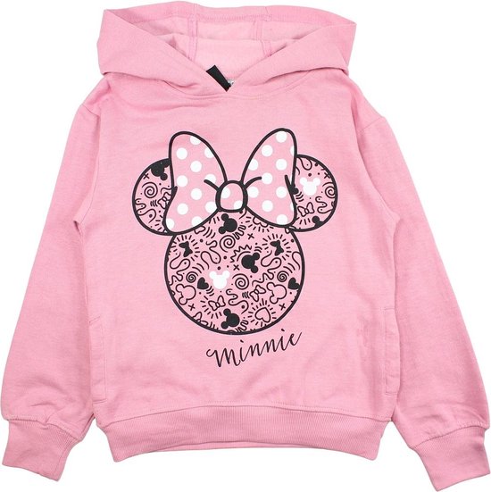 Disney Minnie Mouse Hoodie / Sweatshirt - Roze - Maat 146/152 (11-12 jaar)