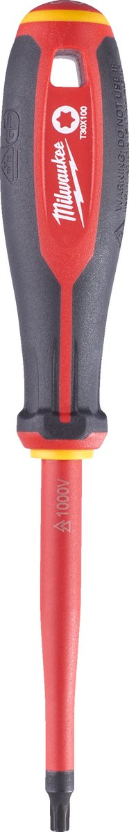 Milwaukee Tri-Lobe VDE Schroevendraaier T30x100 - 4932478732