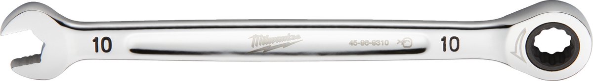 Milwaukee MAX BITE™ Ringsteeksleutel met ratel 10mm - 4932471503