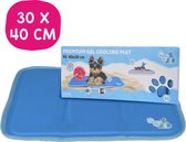 CoolPets Premium Koelmat Hond – 40 x 30 cm – Hondenmat voor verkoeling – Anti-slip mat -non-flow coolgel – Makkelijk schoon te maken – Koelmat voor lang gebruik – Met Citronella en Eucalyptus