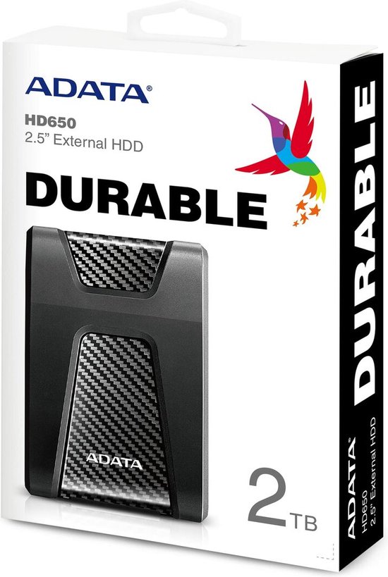 ADATA HD650 2000GB Externe harde schijf van Merkloos — afbeelding 3