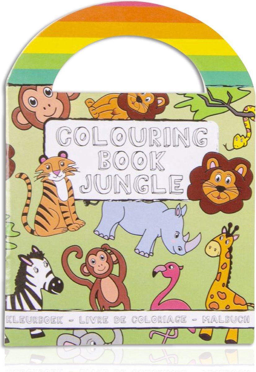 24 STUKS Uitdeelboekjes Wilde Dieren - Kleurboekjes - Uitdeelboekjes - Traktatie - Uitdeelcadeautjes voor Kinderen — afbeelding 3