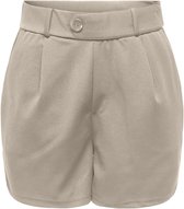 Only Broek Onlsania Belt Button Shorts Jrs 15322012 Feather Grey Dames Maat - L
