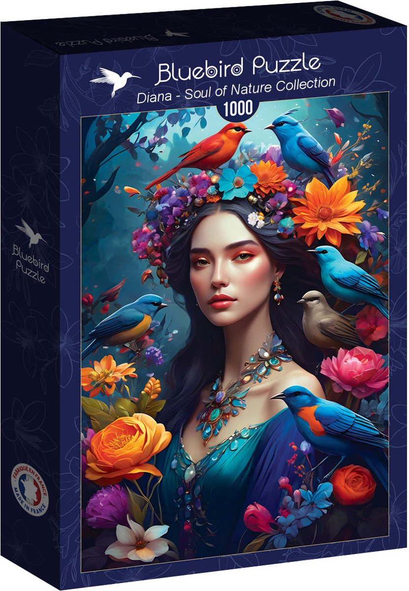 Bluebird puzzel 1000 stukjes Diana Soul of nature collection