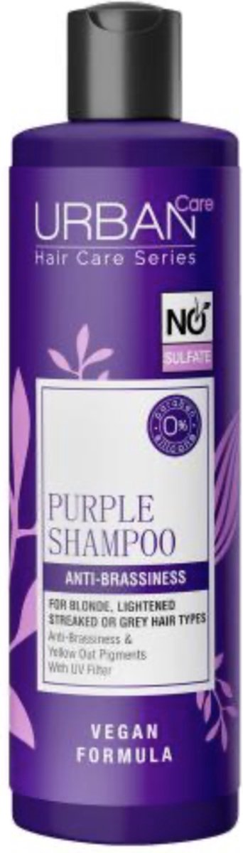 URBAN CARE Purple Shampoo -No Sulfate 250ML