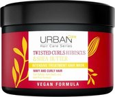URBAN CARE Twisted Curls Masque de soin capillaire intensif à l'hibiscus et au beurre de karité 230ML