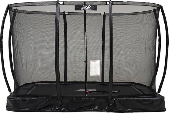 Senz Sports - J5000 Premium - Trampoline - 214 x 305 cm - Rechthoek - Inground - Met Elastieken