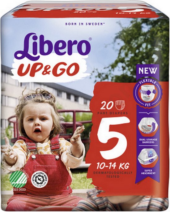 Libero Up&go 5 - 8 pakken van 20 stuks