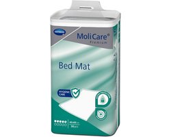 Hartmann Molicare Premium Bed Mat 5 gouttes 40 x 60 cm - 1 paquet de 30 protections