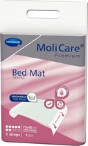 Hartmann Molicare Premium Bed Mat - Alèses lavables 75 x 85 cm (avec bandes rentrantes) - 1 pièce
