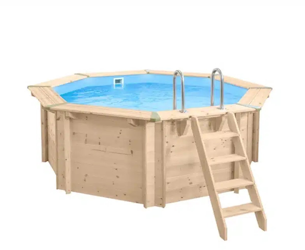 Interline Houten zwembad Bali - Ø 655 cm