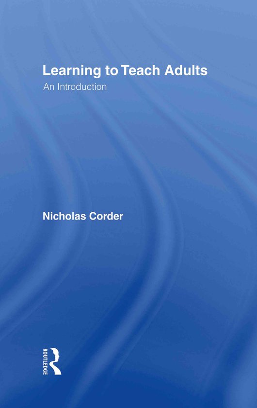 Learning to Teach Adults - cover