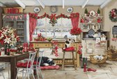 Borduurpakket Luca-S - Christmas Farmhouse Kitchen - Kerstkeuken - BU5053