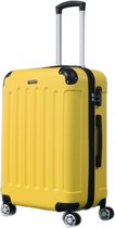 Koffer Traveleo Babij ABS01 Geel maat XL