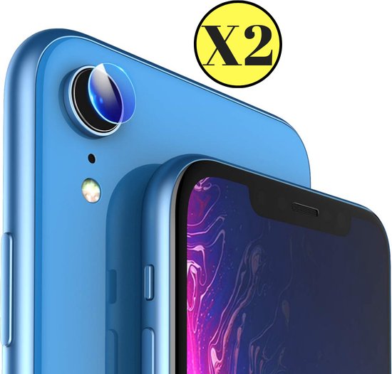 Apple iPhone XR - 2 pièces Protecteur d'appareil photo en verre Verres transparents