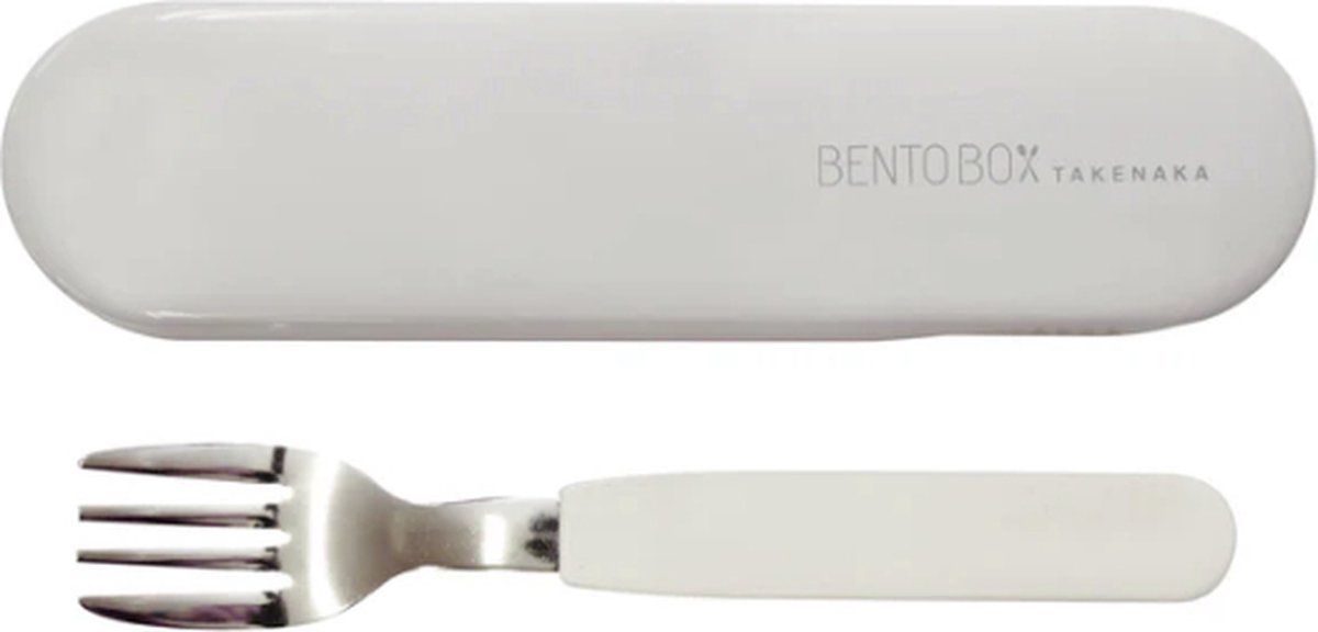 TAKENAKA FORK & CASE Bestekset 1-delig Vork in doos - RVS Gray Champignon W15.5 x D3.8 x H2.0 cm cm 73g (Grijze Champignon)