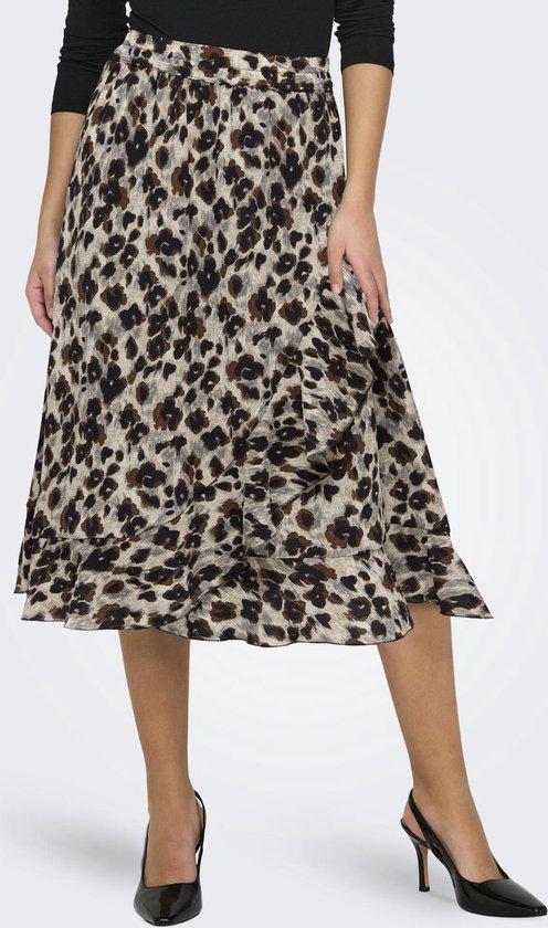 ONLY ONLCARLY FLOUNCE LONG SKIRT WVN NOOS Dames Rok Maat XS bol