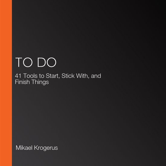 To Do - cover