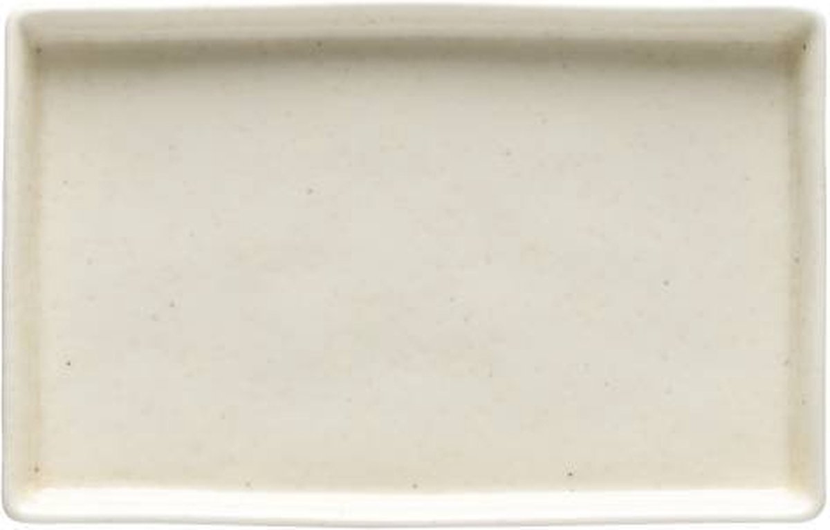 Costa Nova & Casafina - Rechthoekige schaal 'Lagoa' (Crème, 18.5cm)