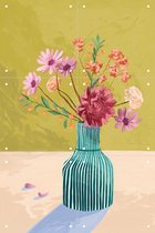 IXXI Wildflowers - Wanddecoratie - Bloemen en Planten - 40 x 60 cm