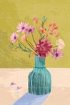 IXXI Wildflowers - Wanddecoratie - Bloemen en Planten - 80 x 120 cm