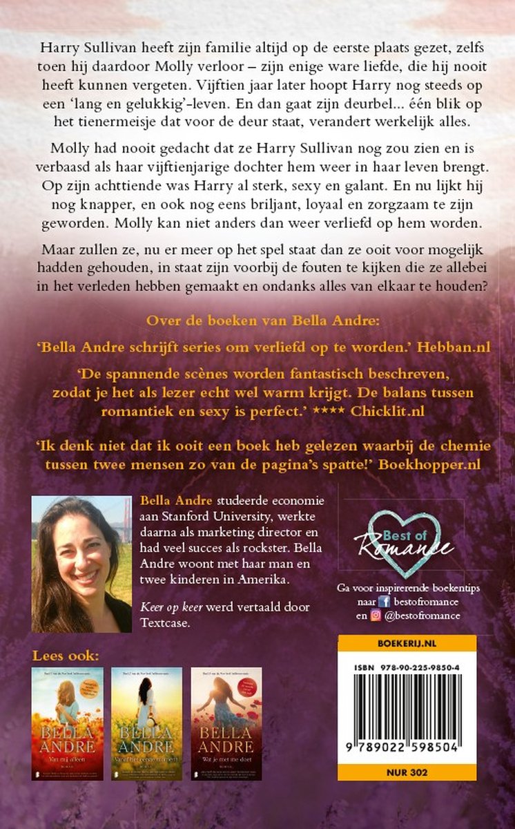 New York Sullivans 4 - Keer op keer - back cover