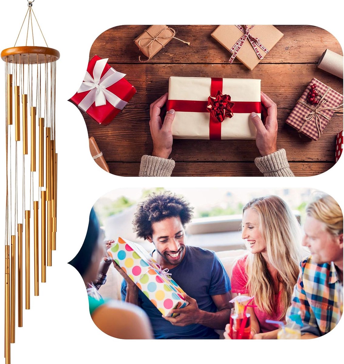 Carillon éolien Commémoratif Personnalisé WCP06