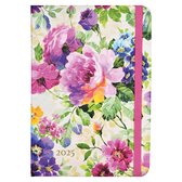 2025 Peony Garden Weekly Planner (16 Months, Sept 2024 to Dec 2025)