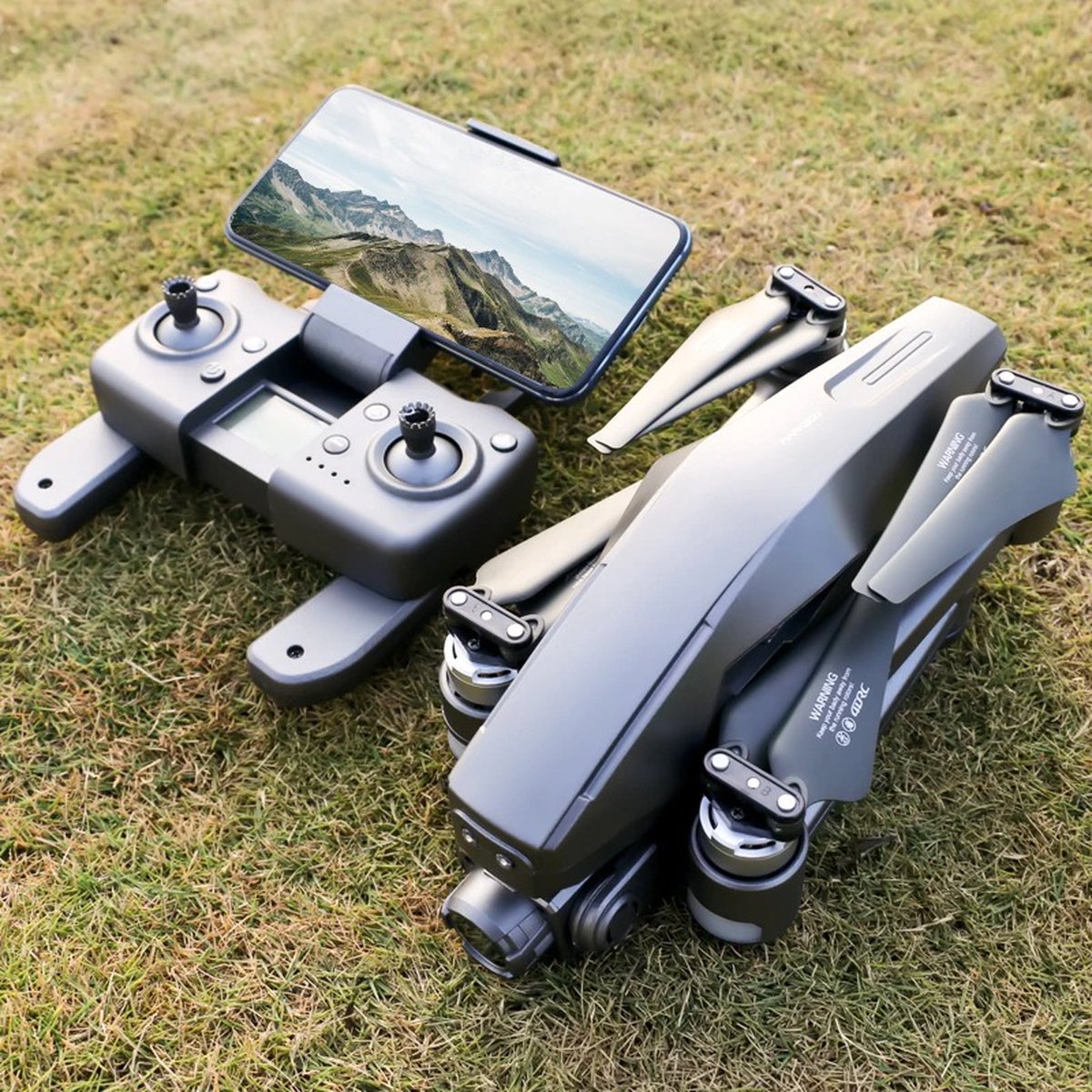 LUXWALLET SkyLine³ GPS + Glonass - Drone met Full HD Camera – Gimbal – 3 km Bereik – Professioneel - FPV – 2 Accu’s – Draagtas thumbnail 4
