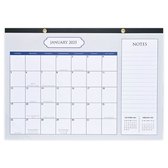 2025 Classic Desk Pad and Wall Calendar (11 X 17) - (12-Month Calendar with 152 Bonus Stickers!)