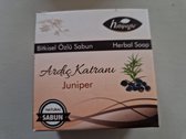 Natuurlijke plantaardige jeneverbeszeep en shampoo bar met olijfolie 160 g