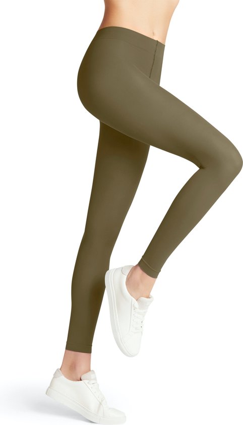 FALKE Pure Matt 50 DEN dames legging - brass - Maat: M