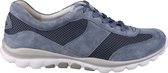 Gabor rollingsoft sensitive 46.966.26 - dames rollende wandelsneaker - blauw - maat 41 (EU) 7.5 (UK)