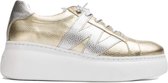 Wonders Zurich - dames sneaker - goud - maat 38 (EU) 5 (UK)