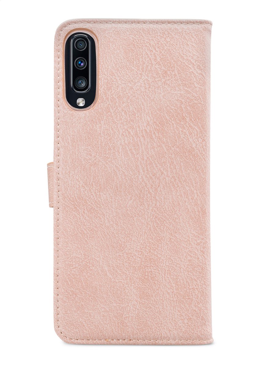 My Style Telefoonhoesje geschikt voor Samsung Galaxy A70 Hoesje | My Style Flex Wallet Bookcase Portemonnee | Pasjeshouder voor 3 Pasjes | Telefoonhoesje voor Pinpas / OV Kaart / Rijbewijs - Roze