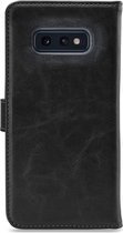 My Style Flex Wallet Telefoonhoesje geschikt voor Samsung Galaxy S10e Hoesje Bookcase Portemonnee - Zwart
