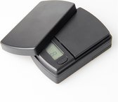 Weegschaal - Precisie Weegschaal - Weegschaal 0,01 tot 500 Gram - Digitale Weegschaal - Jewelry Scale - Mini Weegschaal - Kleine Weegschaal - Zakweegschaal - Pocket scale - Weegschaal Op Batterijen - Zwart -