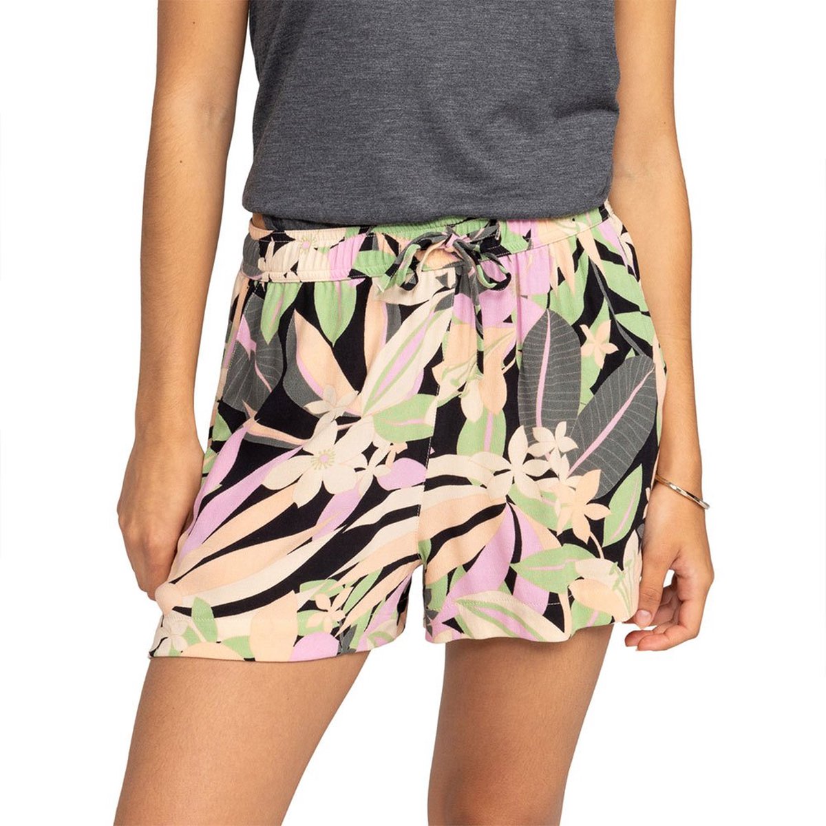Roxy Lekeitio High Korte Broek Veelkleurig M Vrouw Multicolor