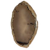 Natuurlijke agaatschijf - 17 x 9 cm - individueel gefotografeerd