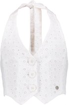 Meisjes vest - Nicole - Bright White