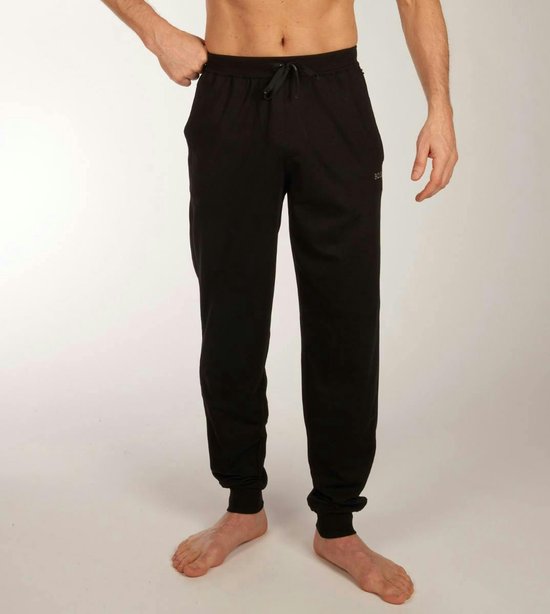 BOSS Mix&Match Pants - heren pyjama- of loungebroek - zwart - Maat: S