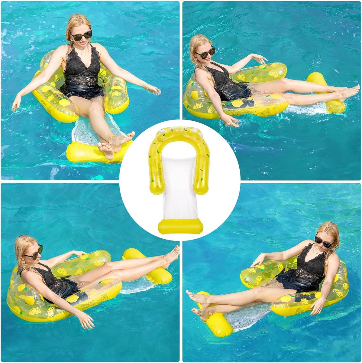 Waterhangmat - Water Hangmat - Luchtbed Zwembad - Luchtmatras Opblaasblaar - Zwembad - Strand - Waterspeelgoed - Vakantie - Must Have Voor In De Zomer!