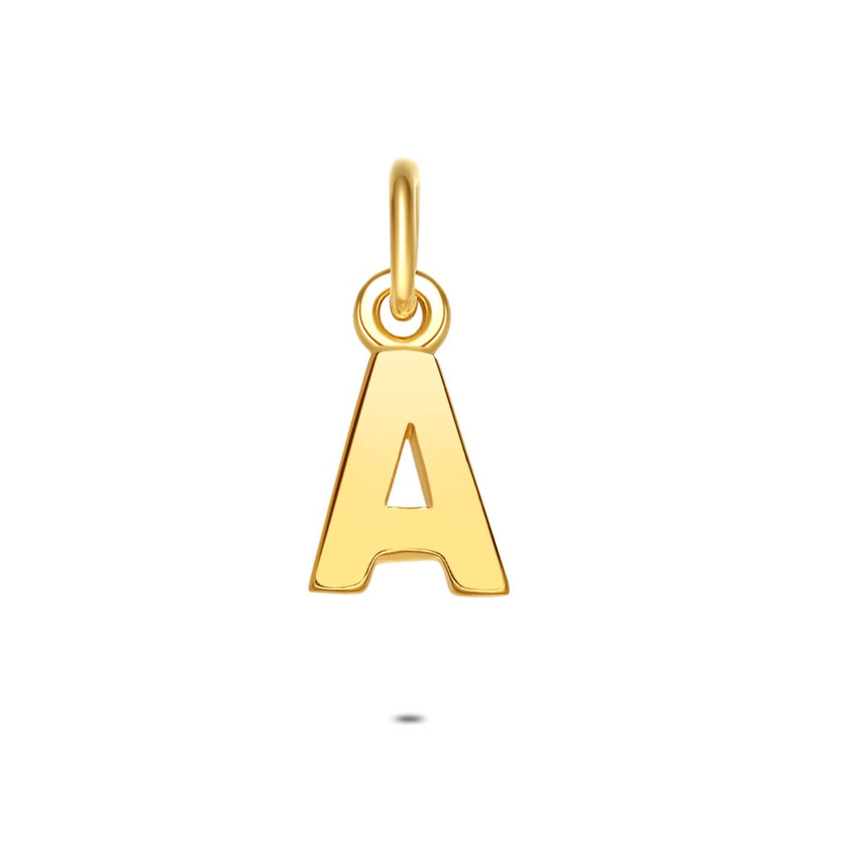 Twice As Nice Hanger in 18kt verguld zilver, letter A