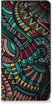 Telefoontasje Geschikt voor Samsung Galaxy A05 Smart Cover Aztec