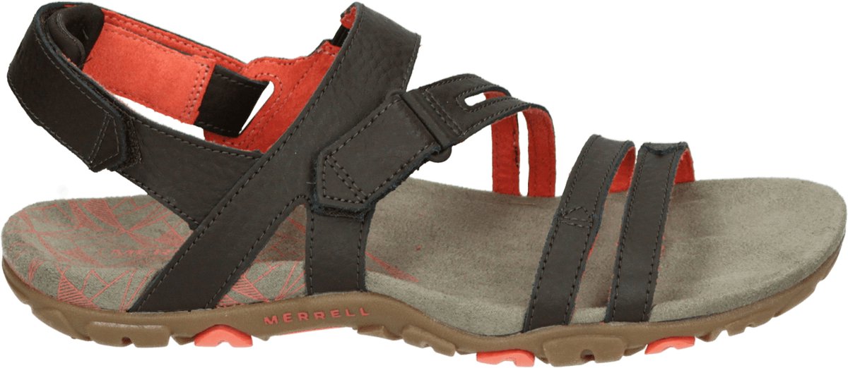 Merrell J002686 SANDSPUR ROSE Platte sandalenDames Sandalen Bruin