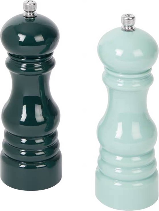 Bistro Manual beechwood pepper mill in matt white, 10cm - Peugeot Saveurs