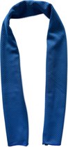 3BMT® Koelsjaal Dames - 100 x 30 cm - voor Verkoeling en Zonbescherming - Blauw