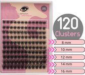 120 Clusters volume lashes - Do It Yourself - Amber DIY Wimpers Collectie - DIY Wimperextensions - Lashlution