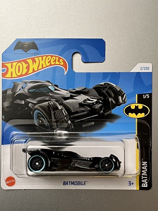 Hot Wheels - Batman versus Superman - Batmobile - Dawn of Justice - DC - Zeldzaam - Exclusive