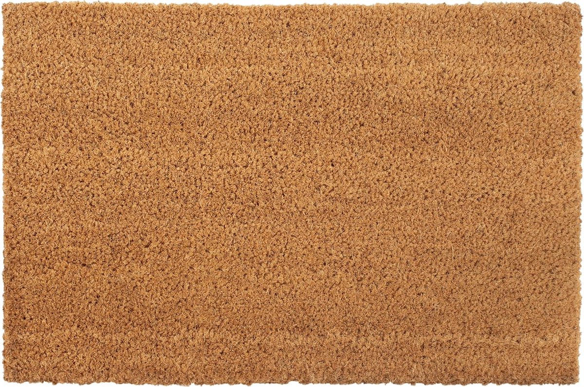 vidaXL - Deurmat - 50x80 - cm - getufte - kokosvezel - naturel